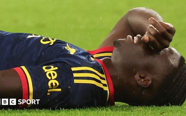 Arsenal fear Saka could be out for two months