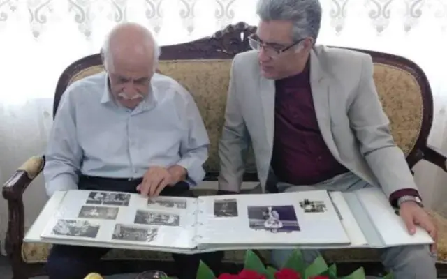 دیدار مدیرعامل صندوق حمایت از قهرمانان و پیشکسوتان با پیشکسوت کشتی فرنگی
