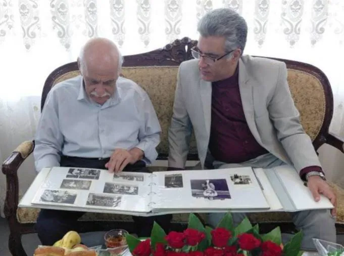 دیدار مدیرعامل صندوق حمایت از قهرمانان و پیشکسوتان با پیشکسوت کشتی فرنگی