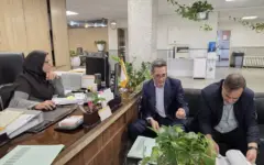 بررسی روند پرداخت تسهیلات ازدواج و فرزندآوری در بازدید بازرس کل بانک و بیمه سازمان بازرسی از شعب بانکی منطقه تهرانپارس