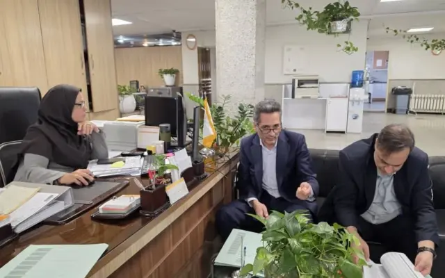 بررسی روند پرداخت تسهیلات ازدواج و فرزندآوری در بازدید بازرس کل بانک و بیمه سازمان بازرسی از شعب بانکی منطقه تهرانپارس