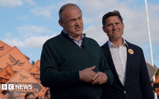 Lib Dem MP quits frontbench job over Ed Davey's leadership