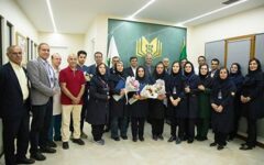 حضور مدیرعامل بیمه معلم در بیمارستان شهید باهنر و تجلیل از کادر درمان