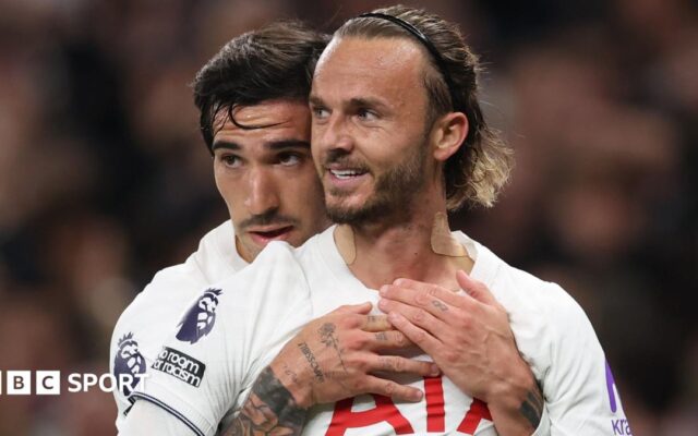Maddison shines on return - Tottenham v Coventry ratings