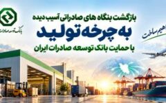 بازگشت بنگاه‌های صادراتی آسیب‌دیده به چرخه تولید با حمایت بانک توسعه صادرات ایران