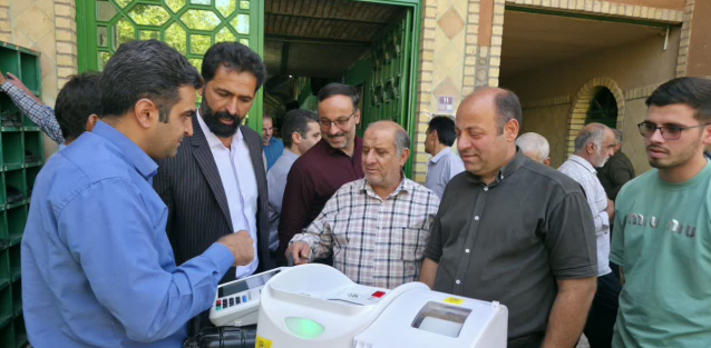 برگزاری رزمایش انتخابات الکترونیک در خضرآباد شهرستان اشکذر