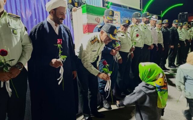 برگزاری مراسم یادواره شهدای فراجا در بویین میاندشت به روایت تصاویر