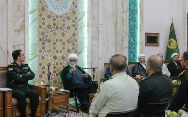 مروی:نیروهای انتظامی پشتوانه آرامش مردم و رزمندگان است