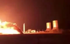 دمشق: خط لوله گاز تأمین‌ کننده سوخت نیروگاه حرارتی تشرین منفجر شد/ خبرگزاری رسمی سوریه: در پی این انفجار، سه نیروگاه تولید برق از مدار خارج شدند