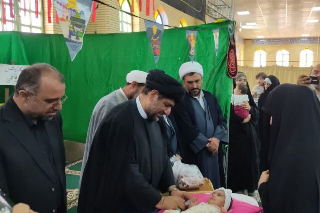برگزاری پویش «مهر فاطمی» در مصلای جمعه گناوه