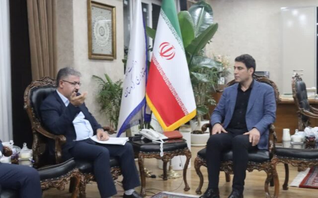 دیدار مدیر و پرسنل صندوق کردستان با استاندار کردستان