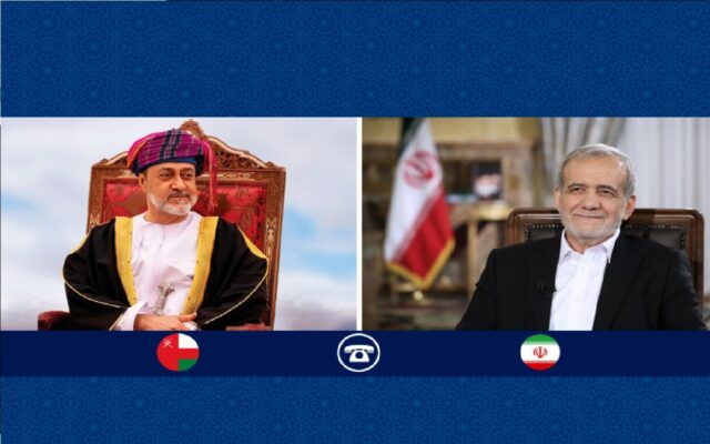 پزشکیان با سلطان عمان گفت‌و‌گو کرد