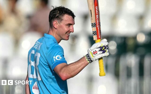 Harry Brook's double century breaks record for highest-ever England one-day score