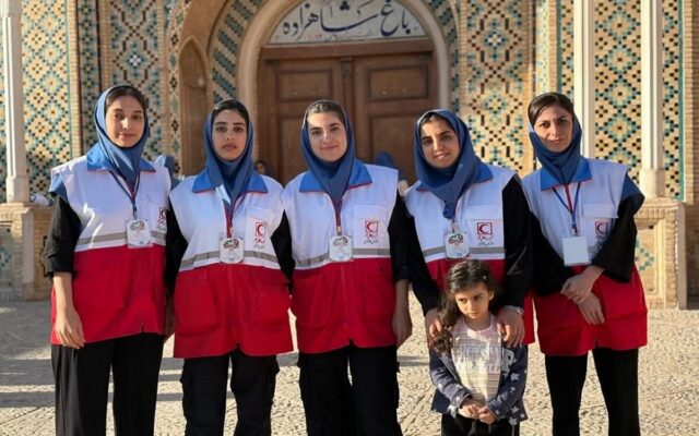 تیم دختران هلال‌احمر دورود در مسابقات کشوری نایب‌قهرمان شد