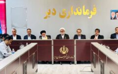 نشست احمدی با روحانیون و طلاب حوزه انتخابیه/بررسی مشکلات ارتباطی دیّر