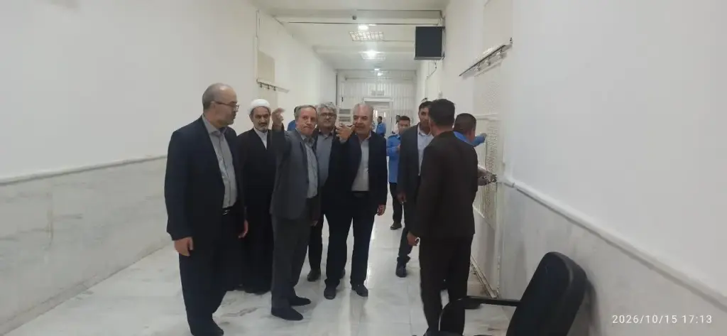 بازدید سرزده رئیسکل دادگستری آذربایجانغربی از زندان میاندوآب/ مدیریت جهادی و صیانت از کرامت انسانی، محور فعالیتهای اصلاحی