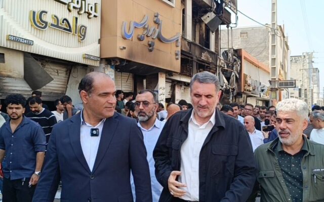 ابعاد آتش‌سوزی در مجتمع تجاری عسلویه بررسی شد