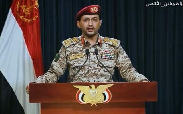 یحیی سریع از ۱۱۰ حمله عربستان طی ۲۴ ساعت گذشته به یمن خبر داد