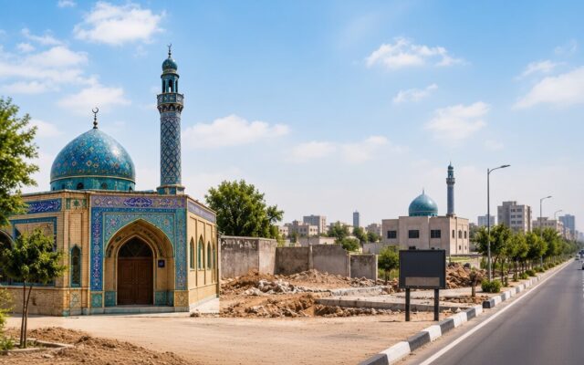 حکم شرعی تخریب مسجد برای توسعه خیابان چیست؟