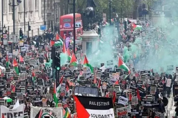 پلیس لندن برای راهپیمایی حامیان فلسطین محدودیت‌های شدیدی وضع کرد