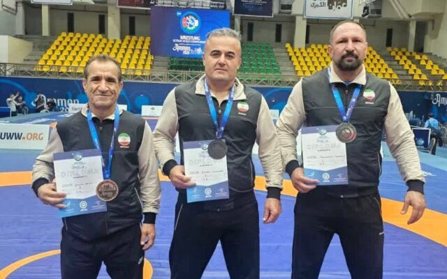 درخشش کشتیگیران پیشکسوت کردستان در آوردگاه جهانی