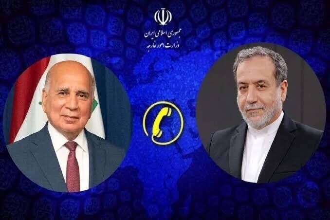 جزییات تماس تلفنی عباس عراقچی و فؤاد حسین پیرامون تحولات منطقه