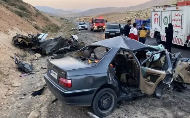 ۶۸ درصد تصادفات تهران در بزرگراه هاست
