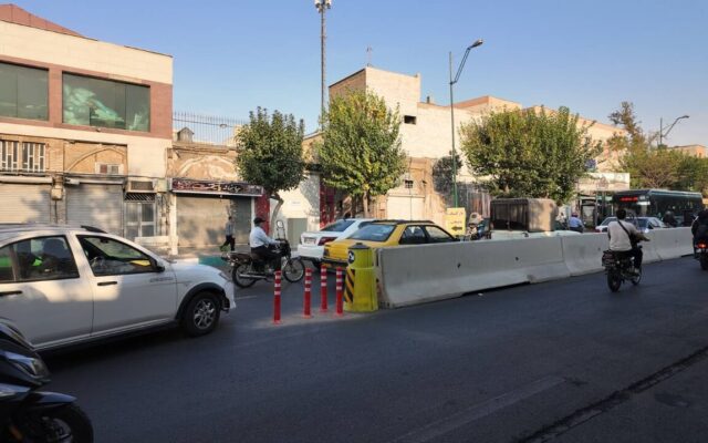 ساماندهی ترافیک و مدیریت حمل‌ونقل در خیابان خیام
