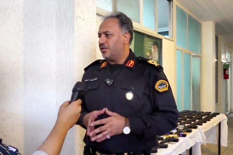 کشف ۴۹ قبضه سلاح در یک محموله قاچاق ورودی به اصفهان