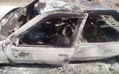 واژگونی و آتش‌سوزی پژو ۴۰۵ در بم ۲ کشته برجا گذاشت