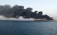 ۲ کشتی در تنگه هرمز مورد هدف قرار گرفت