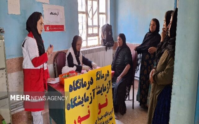 ۵۵۰ میلیون تومان خدمات رایگان هلال احمر؛ سهم اهالی روستای پشت‌چاه دنا