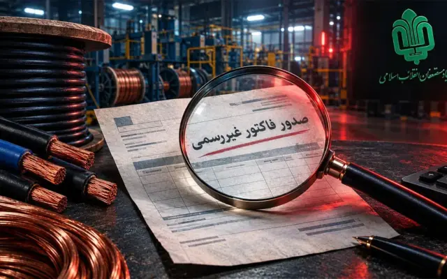 مورد عجیب «فاکتور غیررسمی» در شرکت تولیدی سیم‌وکابل تبریز؛ برخورد سردار دهقان و سازمان مالیاتی چه خواهد بود؟