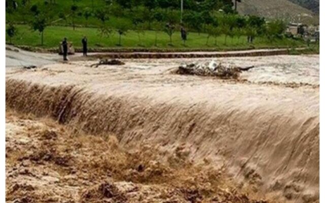 وقوع سیل در آذربایجان غربی