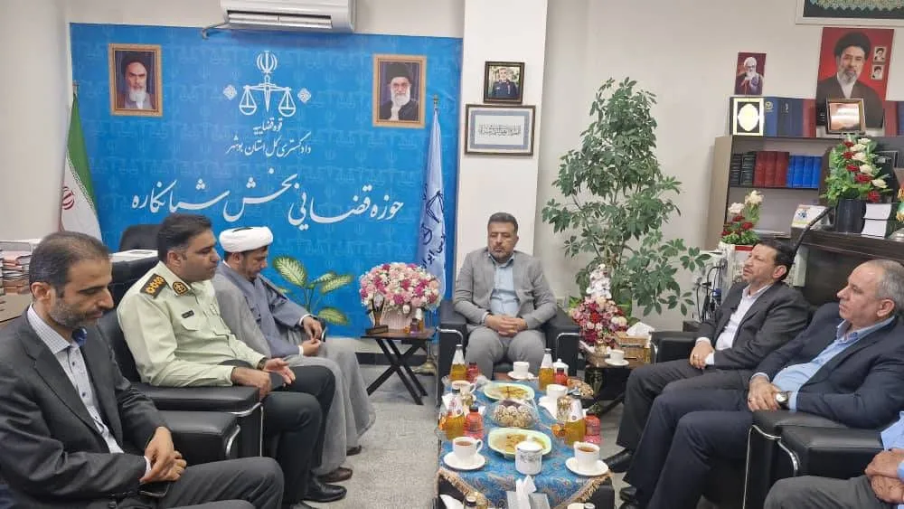 رئیس کل دادگستری استان بوشهر: تکریم ارباب رجوع و تسریع در رسیدگی به پروندهها اولویت دستگاه قضا است