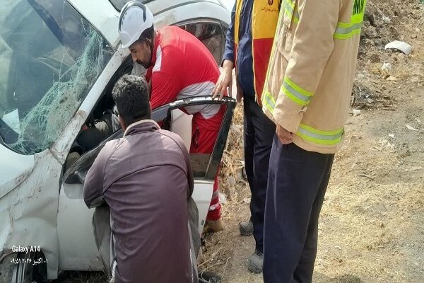 تصادف مرگبار بازهم در شاهرود؛ یک دختر بچه فوت کرد