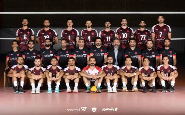 اعلام رسمی اسامی بازیکنان و کادر فنی والیبال پرسپولیس