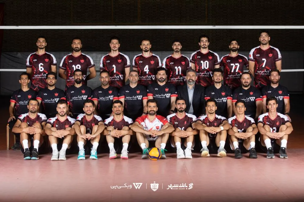 اعلام رسمی اسامی بازیکنان و کادر فنی والیبال پرسپولیس