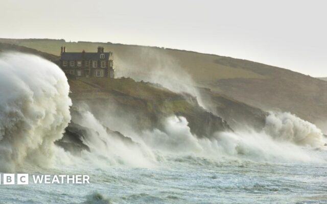 Chance of storms this week as Atlantic jet stream roars into life