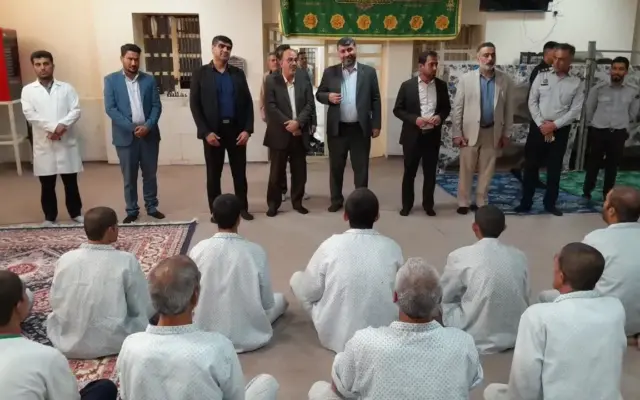 بازدید میدانی دادستان مرکز خوزستان از زندان الحدید و کمپ ماده ۱۶ اهواز