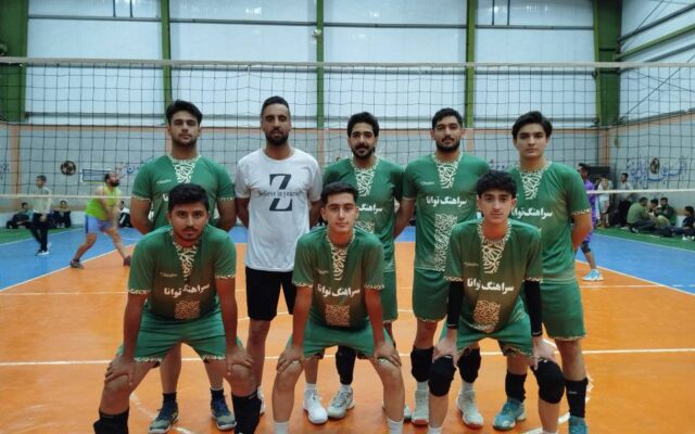قهرمانی نصرآباد خراسان رضوی در مسابقات والیبال شهدای جنگ رمضان