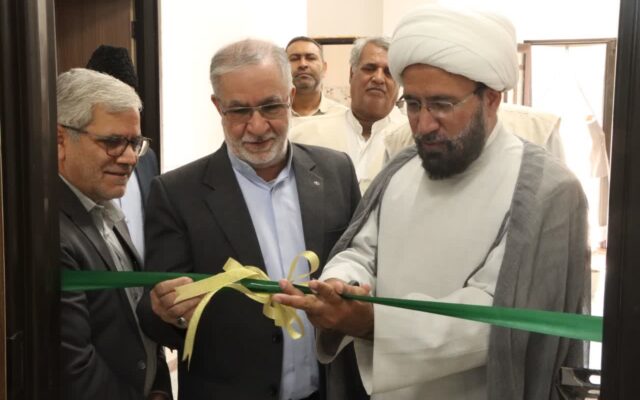 افتتاح اولین دفتر رسمی کانون تخصصی ورزشی خدمت رضوی استان یزد در اشکذر