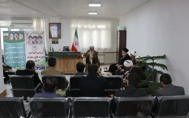افتتاح مراکز شش‌گانه حوزه معارف اسلام ناب در مرند+ تصاویر