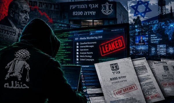 حنظله به یک واحد ارتش اسرائیل نفوذ کرد