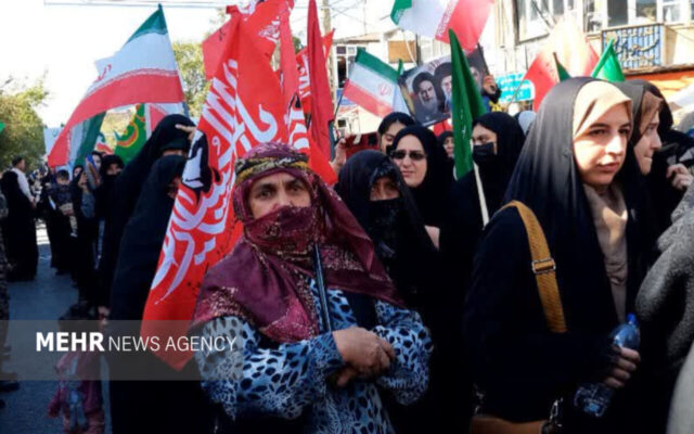 مشگین‌شهر یکصدا در راهپیمایی «جانفدایان ایران»