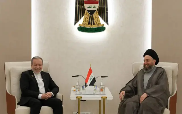 عمار حکیم در دیدار با عراقچی: پایان جنگ و تنش‌های منطقه باید از مسیر گفت‌وگو دنبال شود