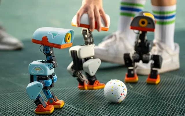Hottest toy for Christmas? Nvidia CEO plays with adorable Microduck robots, 20,000 sell