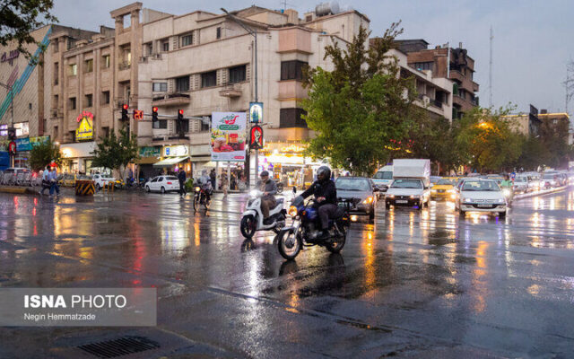 هشدار زرد هواشناسی برای تهران/ رگبار باران و کاهش دما در راه است