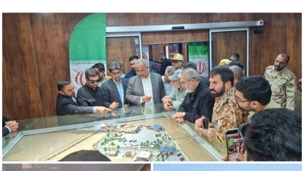 بازدید رئیس کمیسیون امنیت ملی مجلس شورای اسلامی از پایانه مرزی میرجاوه