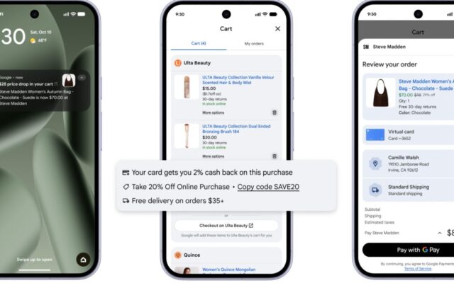 Google launches its ‘universal’ online shopping cart ahead of the holidays